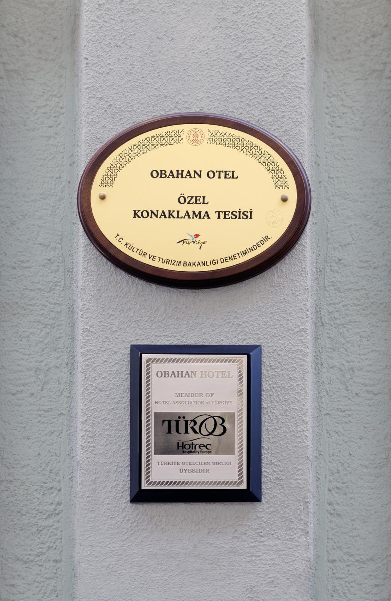 Obahan Hotel-Special Class İstanbul Dış mekan fotoğraf